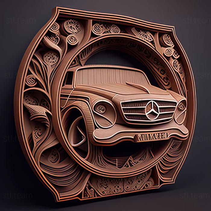3D model Mercedes Benz M (STL)